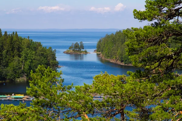 Ladoga-Lake, Rusland. — Stockfoto