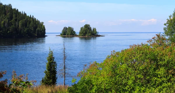 Ladoga lago, Russia . — Foto Stock