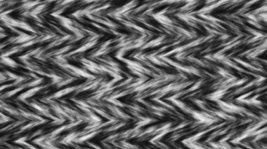 Örgü örülmüş ya da örülmüş kumaş kumaşının detaylı, tek renkli bir görüntüsü. Tekrarlayan bir sembol ya da zikzak tasarımı, bulanık, dokunsal bir dokusu var..