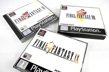 PlayStation ps1 (PAL) video oyunları koleksiyonunda Son Fantezi