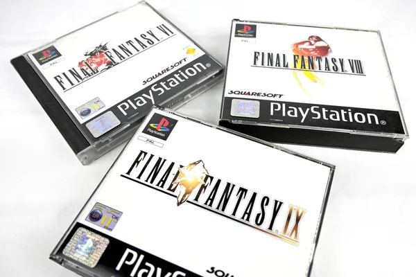 PlayStation ps1 (PAL) video oyunları koleksiyonunda Son Fantezi