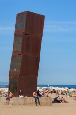 BARCELONA, İspanya - 15 Mayıs 2017: 