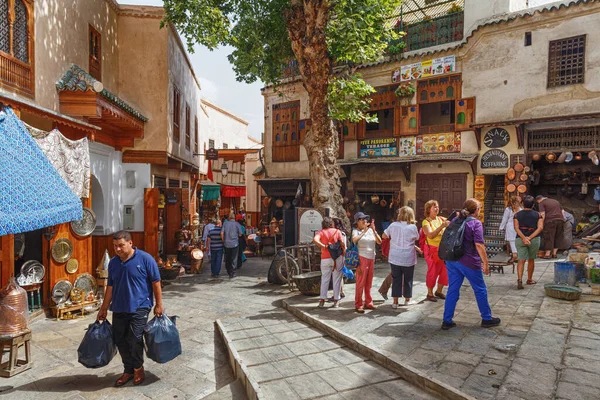 Fez Morocco Мая 2017 Года Вид Медину Квартала Фес Медина — стоковое фото