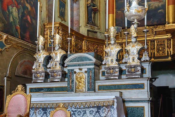 Bergamo Olaszország 2019 Május Bergamói Sant Agata Nel Carmine Katolikus — Stock Fotó