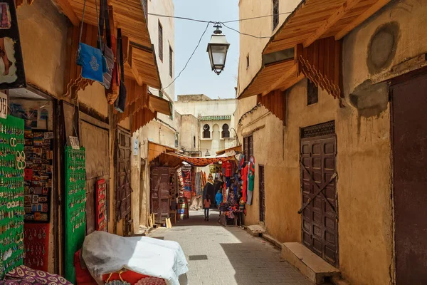 Fez Morocco Maj 2017 Widok Kwartał Medyny Fez Medyna Fez — Zdjęcie stockowe