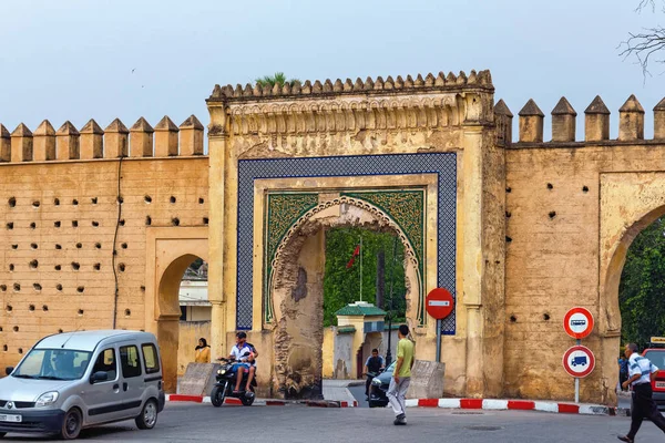 Fez Marruecos Junio 2017 Vista Histórica Puerta Bab Chems Fez —  Fotos de Stock