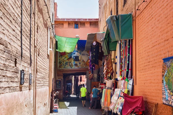 Marrakesh Morocco June 2017 View Narrow Streets Historic Medina Marrakesh — 图库照片