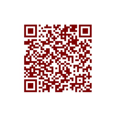 Beyaz arkaplanda QR kodu izole edildi