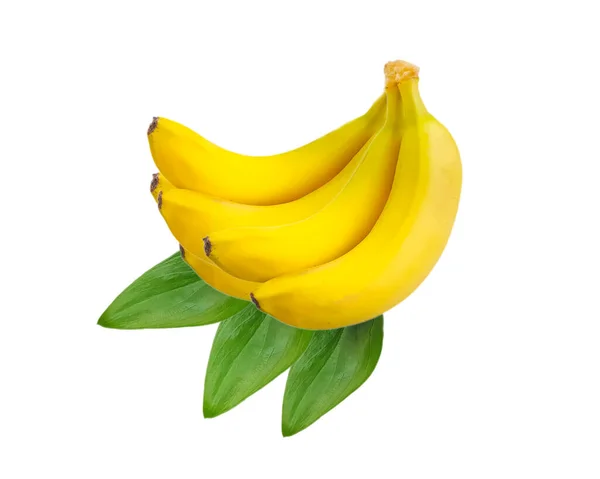 Reife Banane Isoliert Auf Weißem Hintergrund — Stockfoto