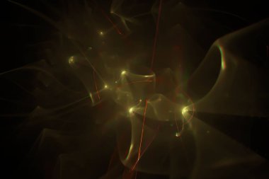 soyut dijital fraktal tasarım arka planı