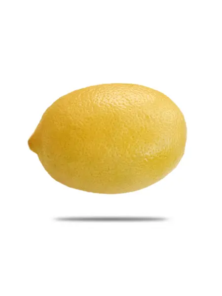 Celý Citron Izolovaných Bílém Pozadí — Stock fotografie