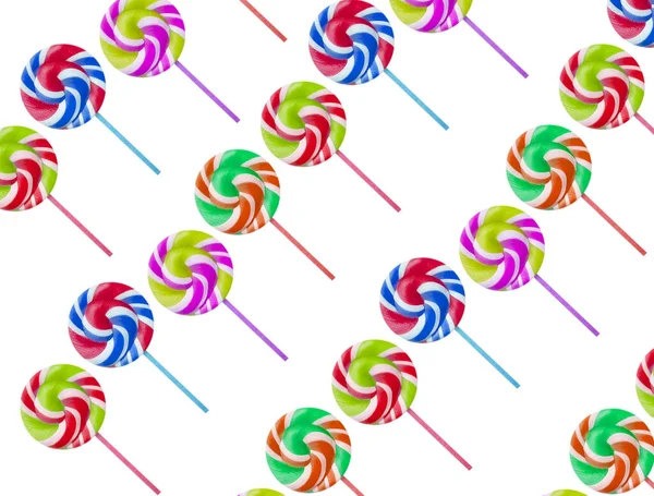 Lollipop Isolated White Background — Stock Photo, Image