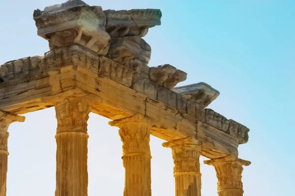 Ruínas Templo Apolo Lado Turquia — Fotografia de Stock
