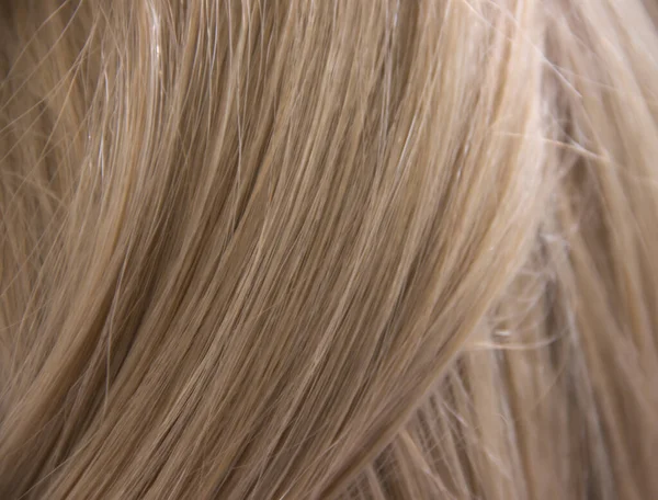 Beautiful Hair Blond Close Background — Stock Photo, Image