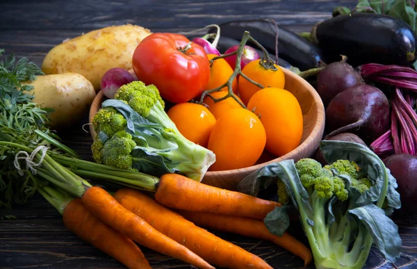 Fresh Different Vegetables Background Nutrition — Stock Photo, Image
