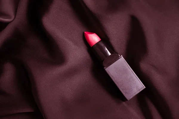 Lipstick Silk Beautiful Background — Stock Photo, Image