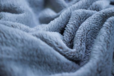 Sıcak kumaş kabarık, güzel arka plan.