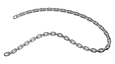Güçlü gümüş zincir zarifçe kıvrımlar, endüstriyel tasarım için mükemmel güvenlik kavramları, ya da bir sonraki projenize biraz keskin stil eklemek