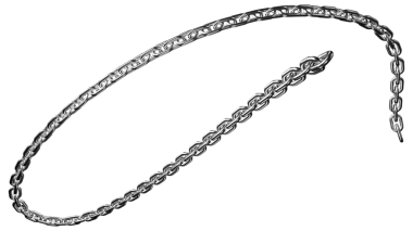 Metalik zincir güçlü ve modern stil ile parlıyor, keskin tasarımlar için mükemmel ya da yaratıcı projelerinizdeki güçlü elementleri bağlamak için.