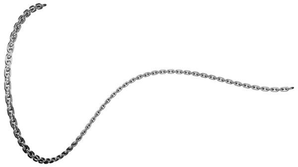 Zarif gümüş zincir zarifçe eğimli, modern zarafeti mücevher tasarımlarına ve yaratıcı projelere eklemek için mükemmel, zarif ve zarif.