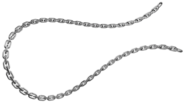 Yaratıcı projeler için metalik zincir tasarım elementi, çalışmalarınıza kenar ve tarz eklemek için güçlü, endüstriyel bir estetik sunar