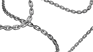 Güçlü gümüş zincirler güçlü tasarım elementleri için kademeli olarak, güvenlik, güç veya endüstriyel kavramlar ve projeler için arka planlar için mükemmel