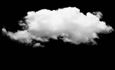 Tek, çarpıcı beyaz bulut mürekkepli siyah tuval üzerinde dans ediyor, dinginlik ve merak uyandırıyor. Geçmişler, atmosferik tasarımlar ve yaratıcı projeler için mükemmel..