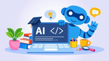 Yapay zeka kodlama asistanı programlama görevlerini destekliyor, geliştirici platformlar, kodlama kursları, yazılım siteleri, teknoloji pazarlama ve uygulama arayüzleri için ideal.