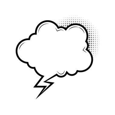 Konuşma baloncukları ikon vektör illüstrasyon tasarımı