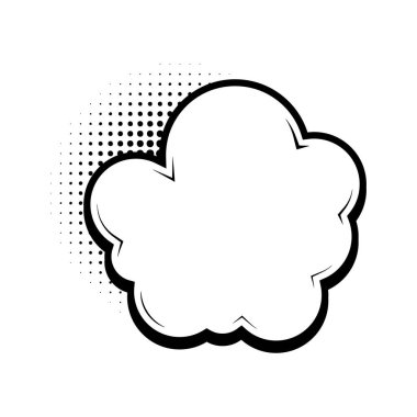 Konuşma baloncukları ikon vektör illüstrasyon tasarımı