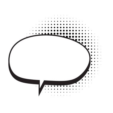 konuşma balonu ikonu vektör illüstrasyon tasarımı