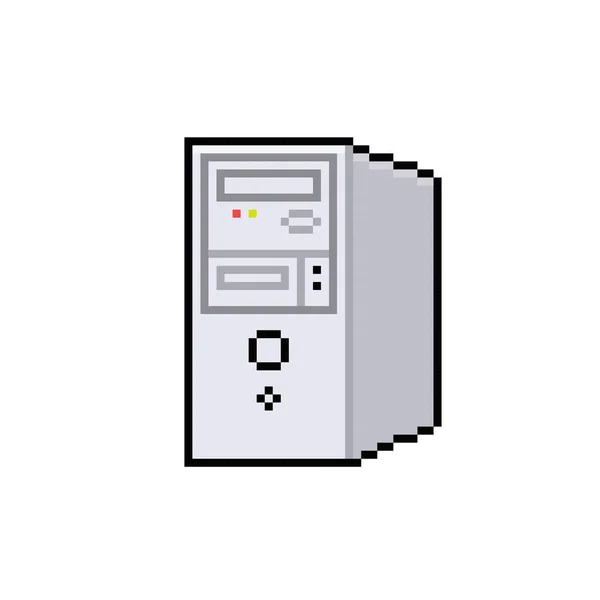 İşlemci bilgisayar aygıtı piksel sanatı