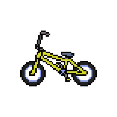 BMX Spor Bisiklet Pikseli Sanatı