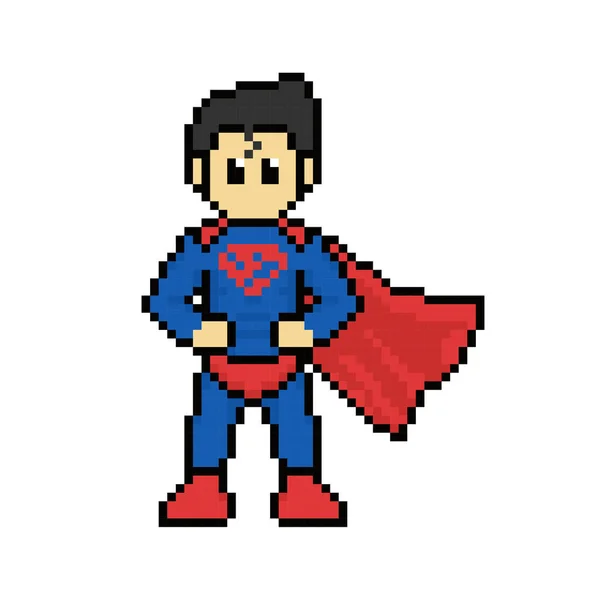 Süper Kahraman Pikseller Sanatı