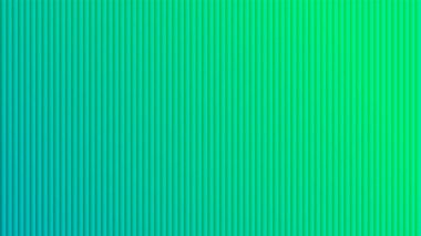 Dikey kıvrımlı çizgilerin pürüzsüz desenli soyut arkaplan tasarımı, mavi-yeşilden parlak yeşile çarpıcı bir değişim yaratıyor..