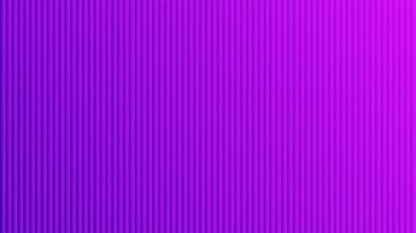 Zarif dikey kıvrımlı kenarları ve çizgileri olan parlak mordan parlak mora pürüzsüz bir renk geçişi içeren canlı bir soyut arkaplan.