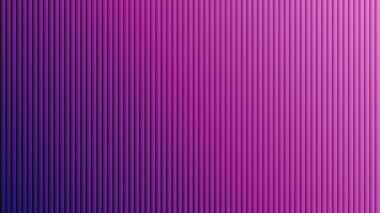 Pürüzsüz bir renk değişimine sahip ince dikey çıkıntılar içeren modern soyut arka plan zengin mordan canlı mora dönüşüyor. Web tasarımı veya sunumlar için mükemmel.