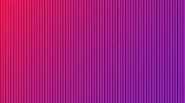 Dinamik soyut bir arka plan, dikey çizgilerin ritmik bir modelini barındırıyor, solda canlı bir pembeden sağda derin bir menekşe ile harmanlanıyor, çağdaş ve enerjik bir his sunuyor..