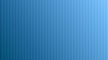 Dar, paralel mavi dikey çizgili, yumuşak renk eğimine sahip tutarlı bir desen içeren canlı ve temiz bir soyut arkaplan.