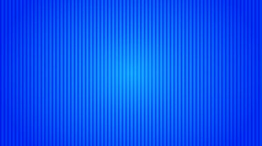 Dikey kıvrımlı çizgileri canlı bir mavi tonda tekrarlayan pürüzsüz bir arkaplan, yumuşak bir gradyanla hafifçe solan.