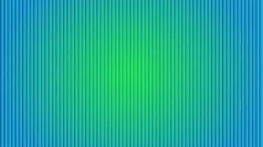 Kusursuz dikey çizgilere sahip soyut arkaplan koyu maviden canlı yeşile geçerek modern, temiz bir estetik yaratıyor..