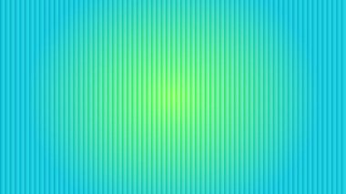 Cyan mavisinden kireç yeşiline, tırtıklı dikey panel deseninde pürüzsüz geçiş. İnce ışıklandırma.