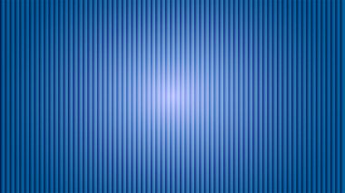 Dikey mavi çıkıntıların ve oyukların pürüzsüz deseni, yumuşak merkezli bir ışıkla aydınlatılmış, temiz ve modern bir soyut arkaplan sağlıyor..