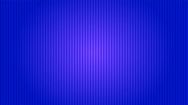 İnce ışık gradyanı olan dikey mavi çıkıntıların kusursuz deseni modern tasarım projeleri için dokulu soyut bir arkaplan oluşturur..