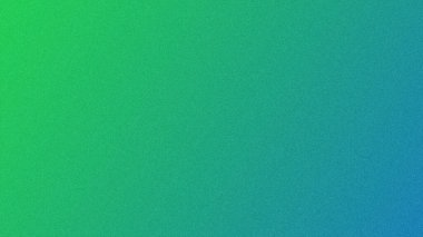 Parlak yeşilden koyu maviye yumuşak geçiş, ince bir tahıl etkisi var. Arkaplan, dijital sanat ve ortam yaratmak için ideal..