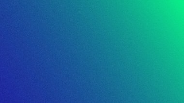 Pürüzsüz, dijital bir değişim, soldaki derin maviden sağdaki parlak yeşile, ince bir ses dokusuna sahip..