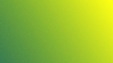 Canlı ve dinamik soyut bir arkaplan, yeşilden sarıya pürüzsüz bir gradyan, modern, taze bir his için ince bir ses dokusu ile örtülmüş..