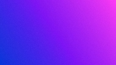 Derin maviden parlak pembeye yumuşak bir geçiş, hassas bir gürültü örtüsüyle, çeşitli tasarım uygulamaları için modern, soyut bir zemin oluşturur..