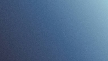 Koyu maviden açık maviye pürüzsüz bir gradyan içeren soyut bir arkaplan, ince desenli tahıl etkisi ile örtülmüş, derinlik ve sofistike.