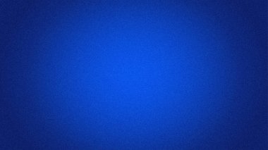 Yumuşak, benekli, ince bir dokusu olan, teknoloji, kurumsal temalar veya sanatsal sunumlar için ideal bir arkaplan olan derin mavi gradyan..